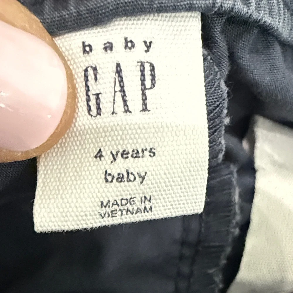 GAP Boys Three-Pack Shorts in Yellow, Navy & Striped Blue/White